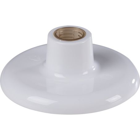Plafon E27 100w Soquete Policarbonato