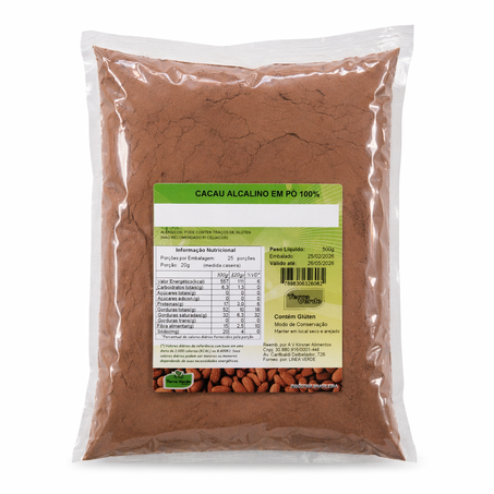 CACAU ALCALINO 500G
