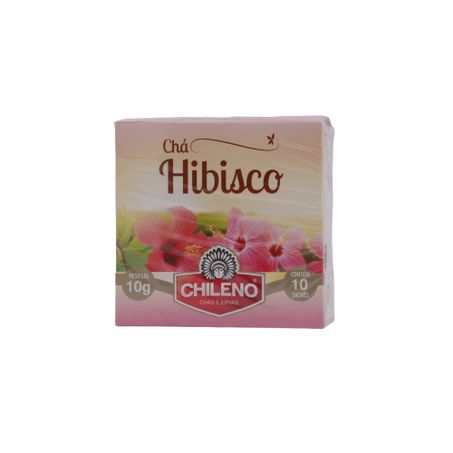Chá de Hibisco Chileno Caixa com 10un - 10gr 360-1