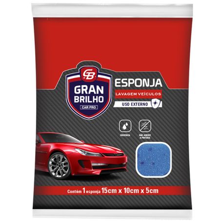 Esponja lava car car gran brilho