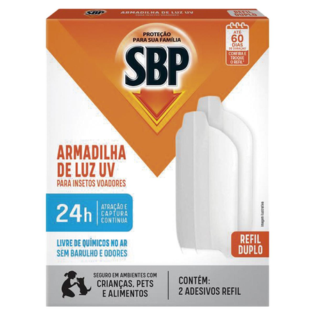 Armadilha de Luz SBP Com 2 Refis - Adesiva - 24H