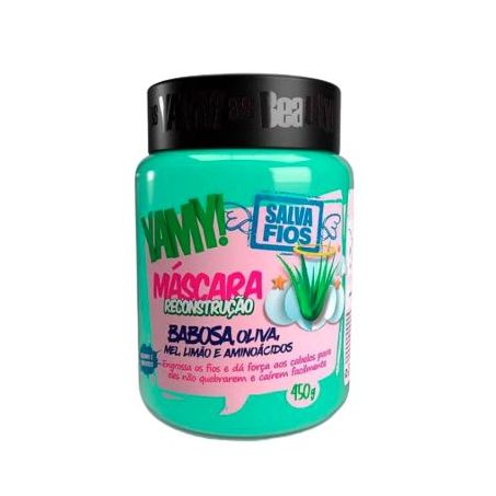 Cr Tratamento Yamy 450g Mascara Salva Fios