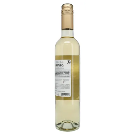 Vinho Brasileiro Branco Suave Vinícola Aurora Colheita Tardia Malvasia Moscato Serra Gaúcha Garrafa 500ml 360-22