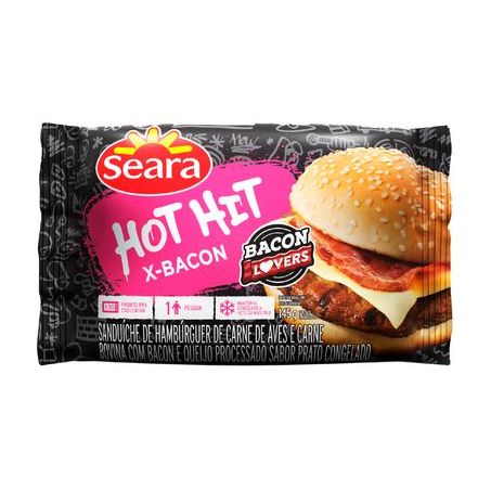 HOT HIT SEARA BACON 145G