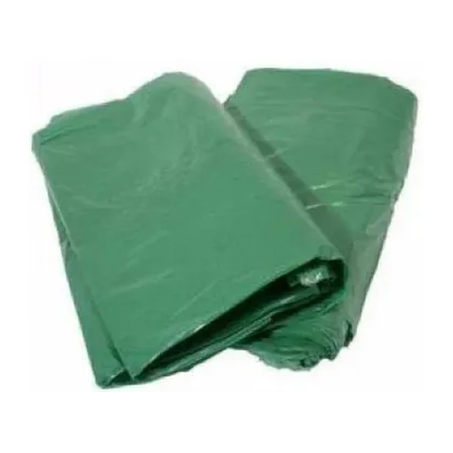 SACO DE LIXO 100L VERDE SIMPLES 8 MICRAS C/100UN