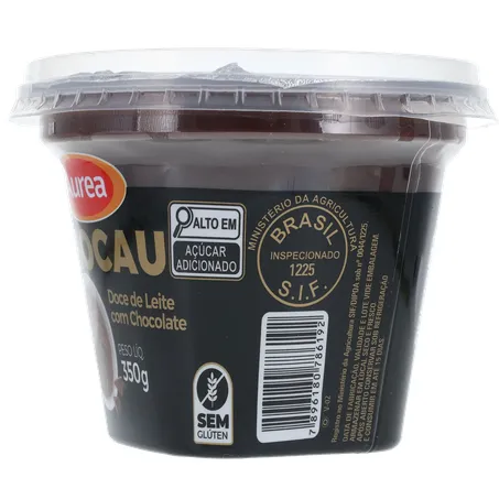 Doce de leite aurea c/chocolate 350g 360-6