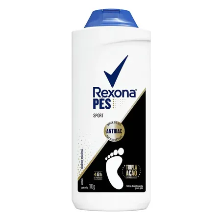 TALCO DESODORANTE P/PES SPORT REXONA 100 G        