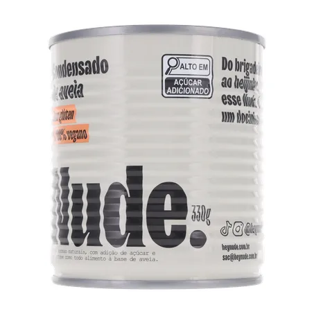 LEITE CONDENSADO DE AVEIA VEGANO NUDE 330G COM ACUCAR 360-3