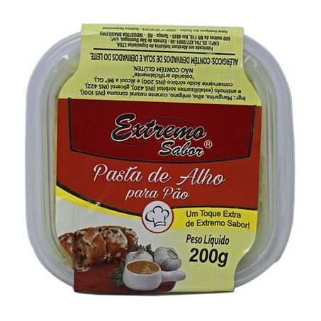 Tempero extremo sabor pasta alho 200g