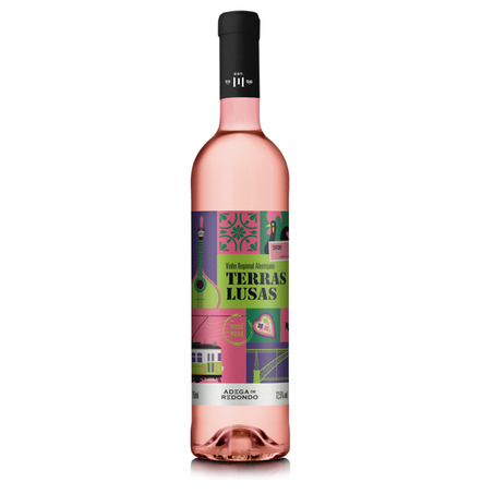 Vinho rosé alentejano terras lusas 750ml