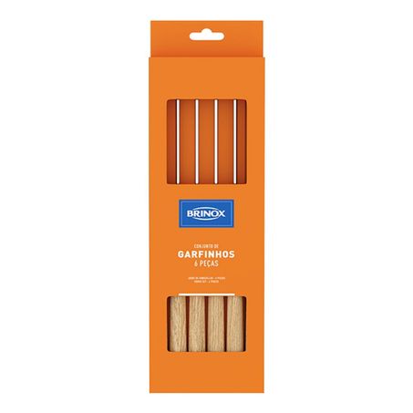 CONJUNTO GARFO PARA FOUNDE BRINOX 23CM