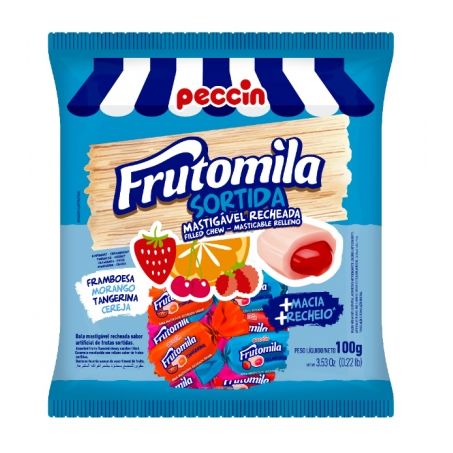 Bala Frutomila Sortida Peccin 100G