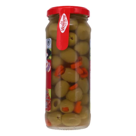 Azeitona Verde La Violetera Pasta de Pimentão Vidro 200G 360-17