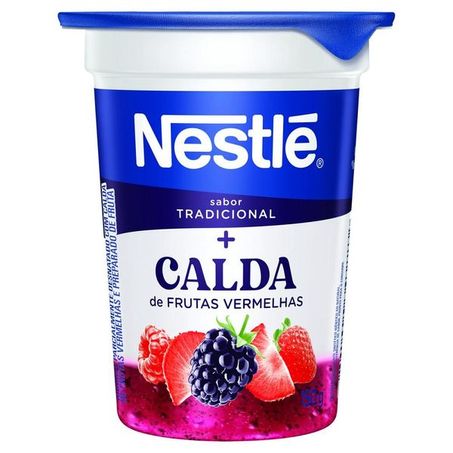 Iogurte Nestlé Calda Frutas Vermelhas Copo 150g 
 
