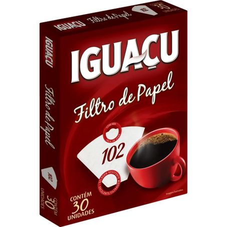 Filtro papel iguacu m 102 c/30
