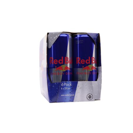 Energetico red bull trad 250ml 6un 360-43