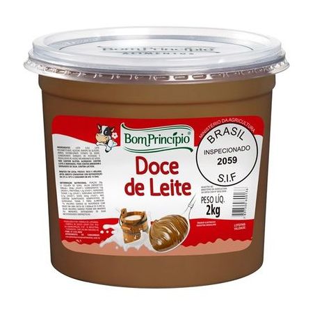 Doce de leite bom principio 2kg