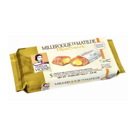 BISCOITO  FOLHADO VICENZI CR CONFEITEIRO 125G