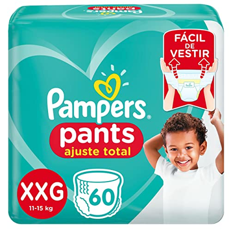 Fralda Pampers Pants Xxg Com 60 Unidades