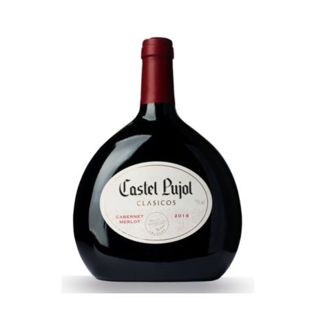 Vinho Tinto Uruguaio Castel Pujol Clássico Cabernet E Merlot Garrafa 750ML