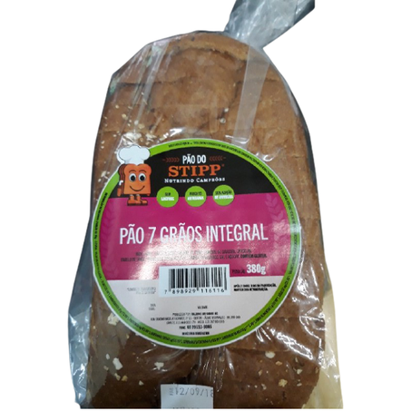 PÃO INTEGRAL 7 GRÃOS DO STIPP