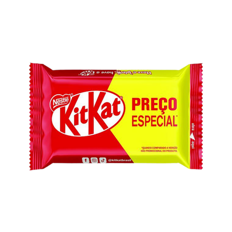 Chocolate Wafer Nestlé Kit Kat Preço Especial 41,5g 
 