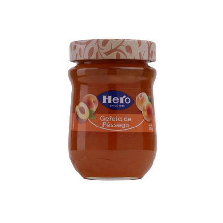 Geleia Hero Pêssego  Pote de Vidro 345gr 360-59