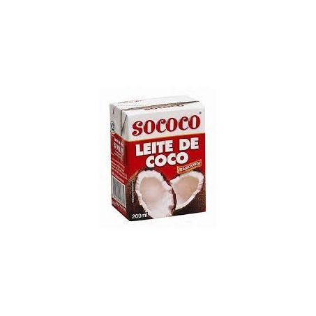 Leite de coco sococo rtc 200ml