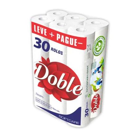 PAP HIG DOBLE C/30 20M SOFT CARE FD