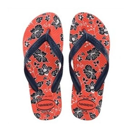 HAVAIANAS COLOR FLORAL MORANGO 39/40