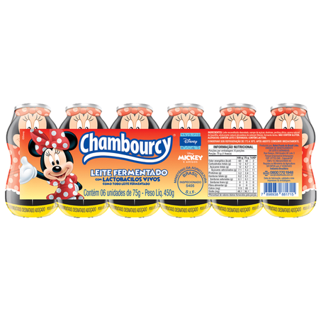 Leite Fermentado Chambourcy Minnie 75g c/6 360-1