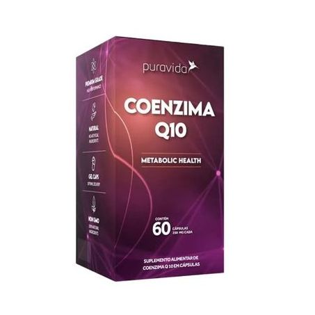 Suplemento puravida coenzima q10 60 capsulas