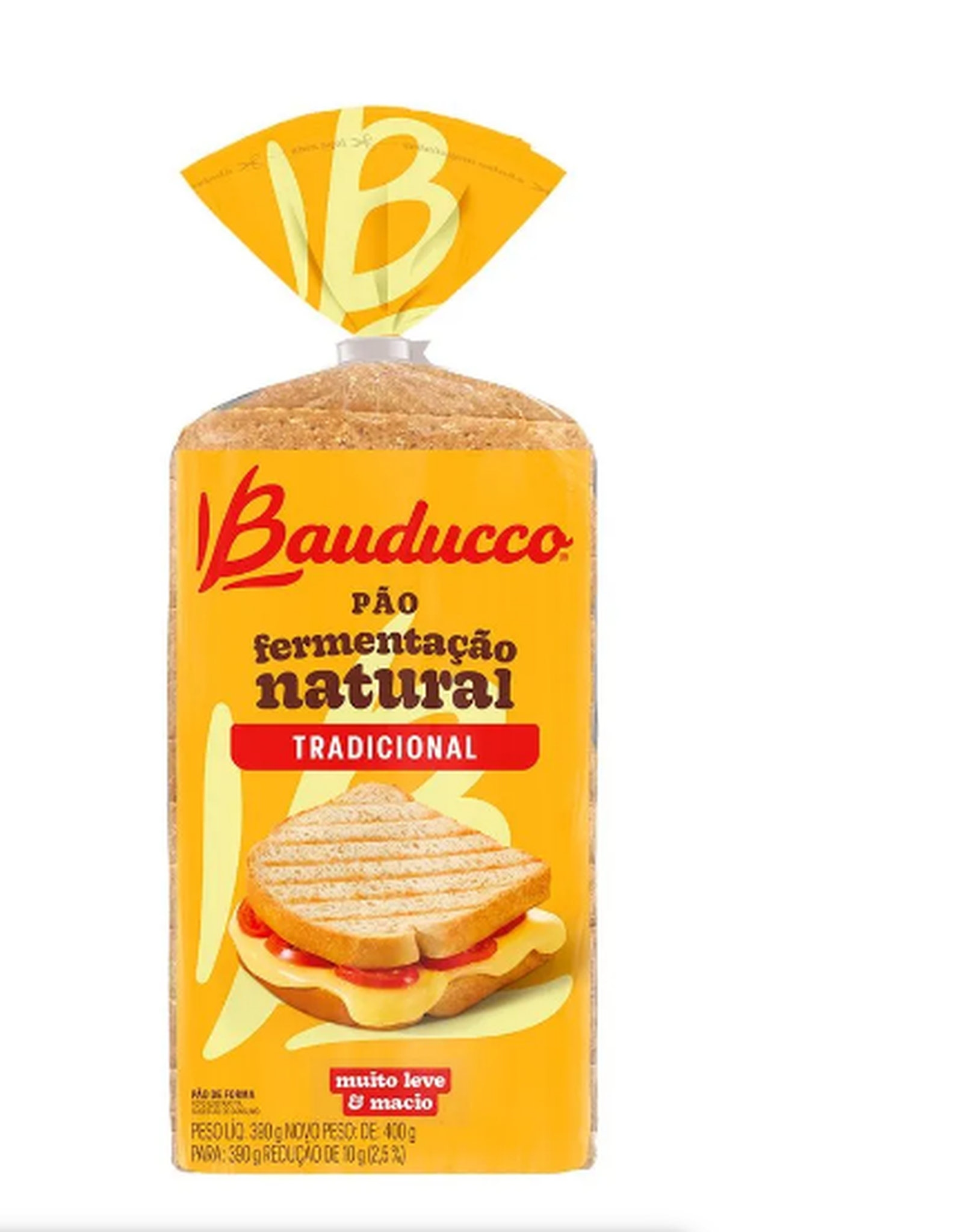 Pão de Forma Tradicional Bauducco Pacote 390G