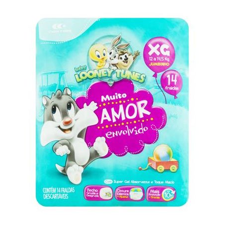 FRALDA MILI LOVE CARE HIPER XXG PC 28 UN