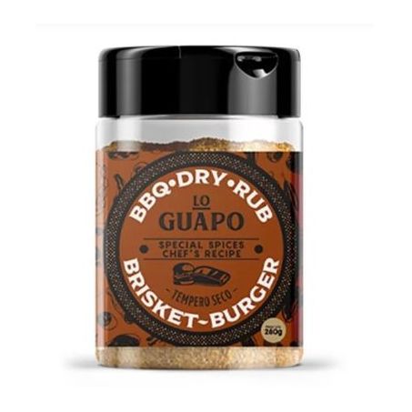 Dry rub brisket/burguer lo guapo 200g