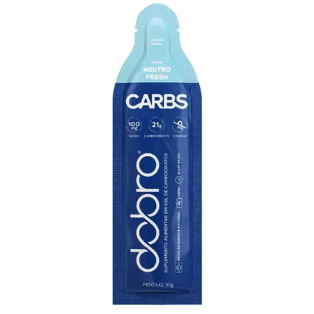 Carbs Gel Dobro Sabor Neutro Fresh 30g