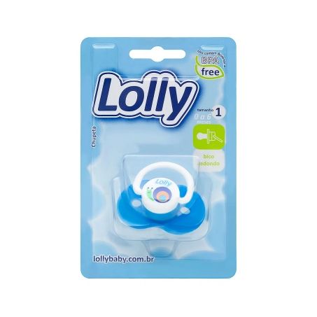 CHUPETA LOLLY 0 A 6 MESES BCO REDONDO