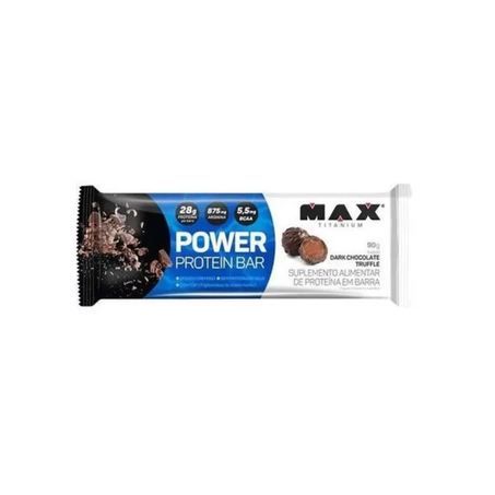 BARRA DE PROTEÍNA MAX TITANIUM DARK CHOCOLATE 90G 360-1