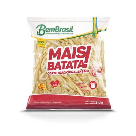 Batata cong bem brasil 2kg fast food
