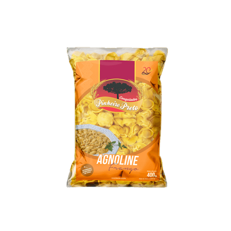AGNOLINE FGO PINHEIRO PRETO 400G PCT