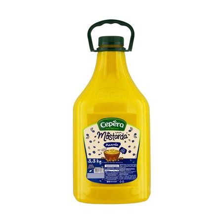 Mostarda Cêpera Amarela 3,3kg