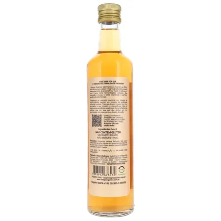 VINAGRE DE MAÇA ORGANICO 500ML 360-2
