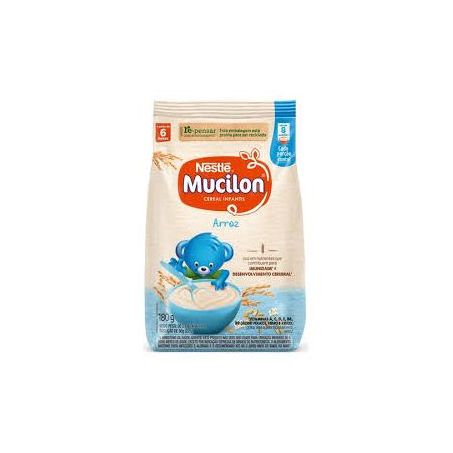 Cereal Infantil Nestlé Mucilon Arroz Pacote 180gr