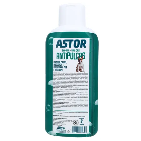SHAMPOO ASTOR ANTIPULGAS PARA CAES 500ML 360-19