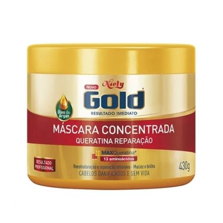Creme tratamento queratina recontrução niely 430g