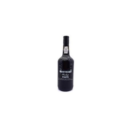VINHO PORTO MONTEIRO LICOROSO TINTO SUAVE RUBY 750ML
