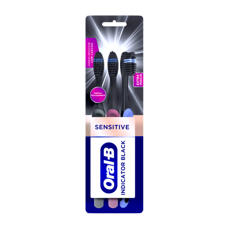 Escova dental blac sensitive oral b c/3