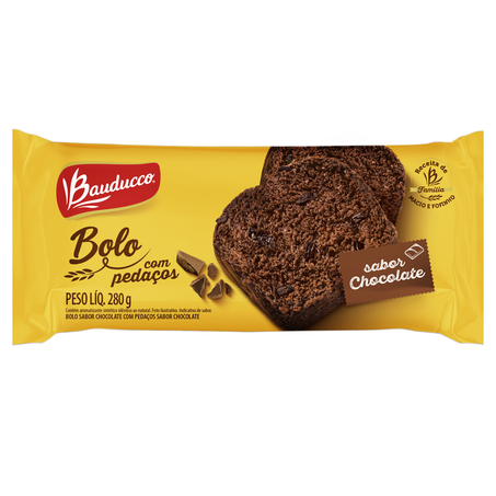 Bolo Bauducco Sabor Chocolate com Pedaços 280G