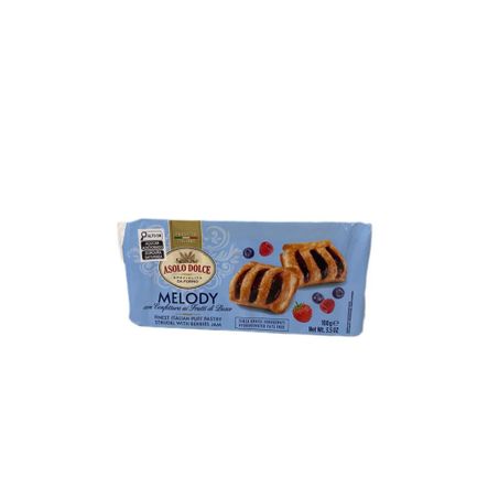 Biscoito asolo dolce melody geleia fr.bosque100g