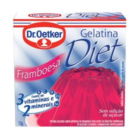 GELATINA DIET OETKER FRAMB 12G